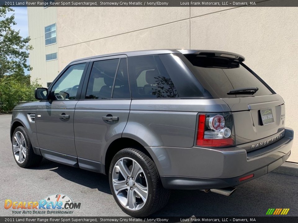 2011 Land Rover Range Rover Sport Supercharged Stornoway Grey Metallic / Ivory/Ebony Photo #20