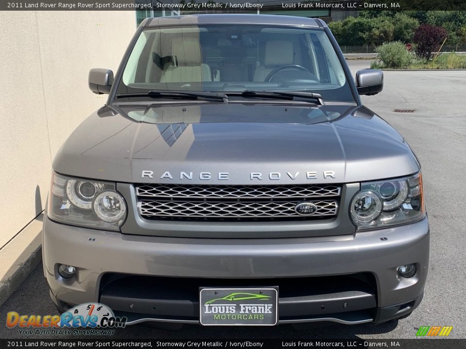 2011 Land Rover Range Rover Sport Supercharged Stornoway Grey Metallic / Ivory/Ebony Photo #22