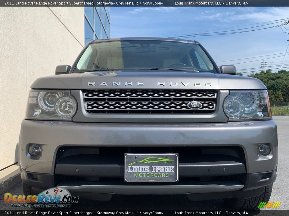 2011 Land Rover Range Rover Sport Supercharged Stornoway Grey Metallic / Ivory/Ebony Photo #23