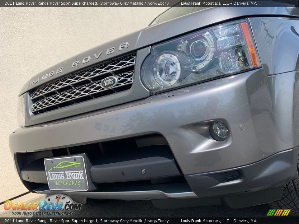 2011 Land Rover Range Rover Sport Supercharged Stornoway Grey Metallic / Ivory/Ebony Photo #25