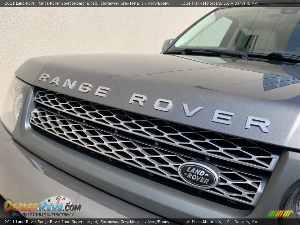 2011 Land Rover Range Rover Sport Supercharged Stornoway Grey Metallic / Ivory/Ebony Photo #29