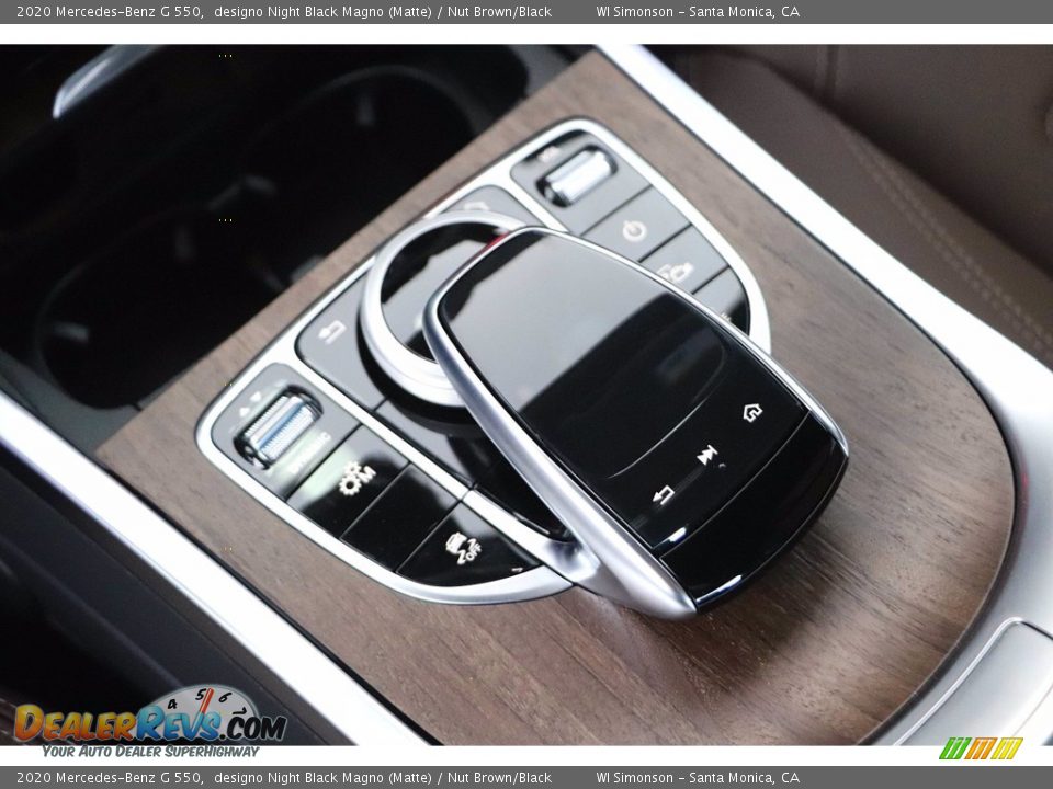 2020 Mercedes-Benz G 550 designo Night Black Magno (Matte) / Nut Brown/Black Photo #19