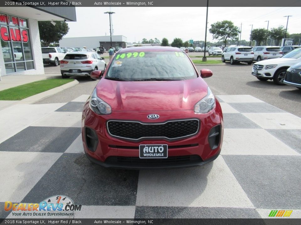2018 Kia Sportage LX Hyper Red / Black Photo #2