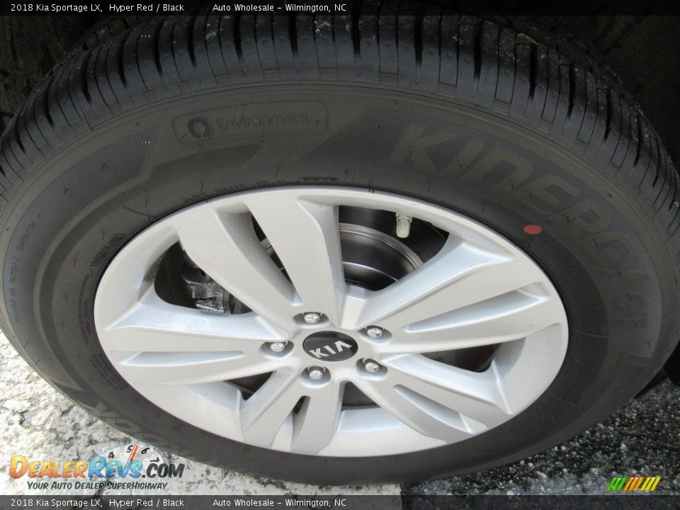 2018 Kia Sportage LX Hyper Red / Black Photo #6