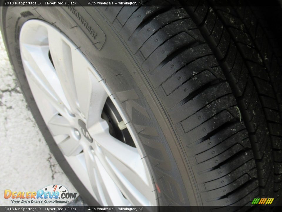2018 Kia Sportage LX Hyper Red / Black Photo #7