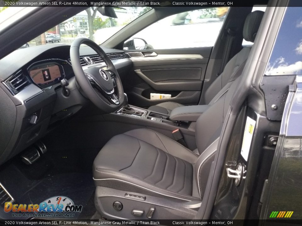 Titan Black Interior - 2020 Volkswagen Arteon SEL R-Line 4Motion Photo #3