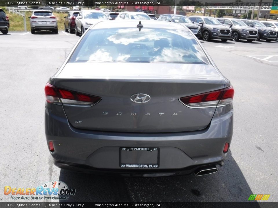 2019 Hyundai Sonata SE Machine Gray / Gray Photo #7
