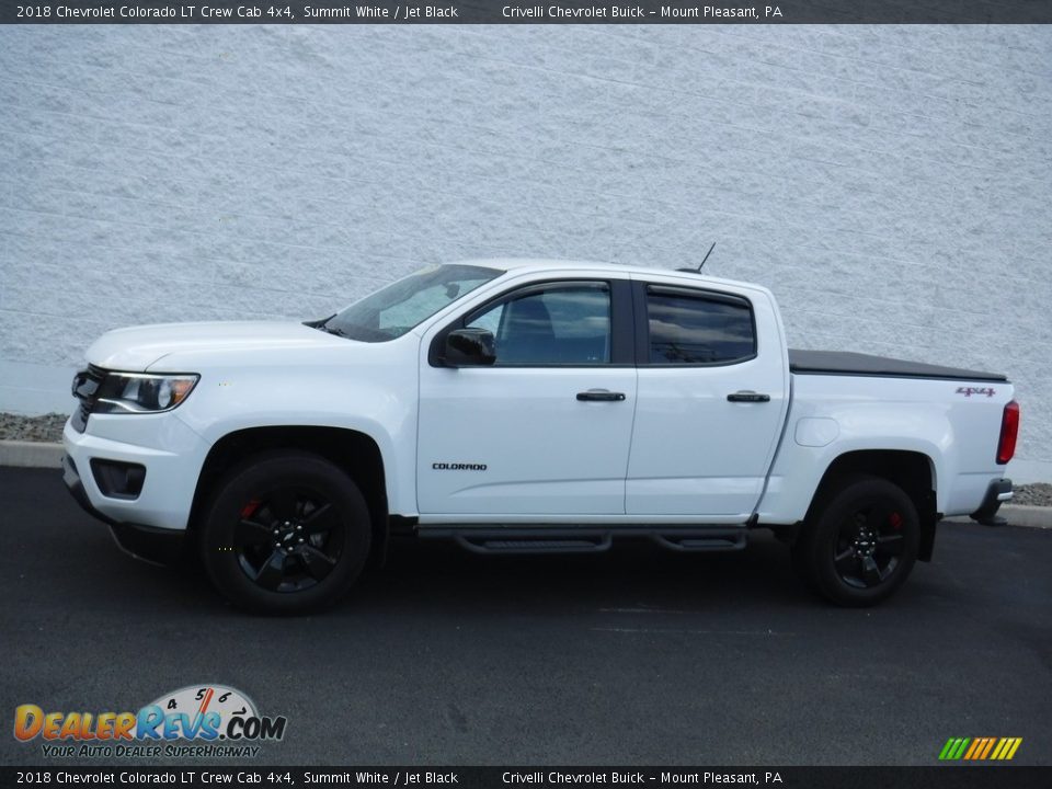 2018 Chevrolet Colorado LT Crew Cab 4x4 Summit White / Jet Black Photo #2