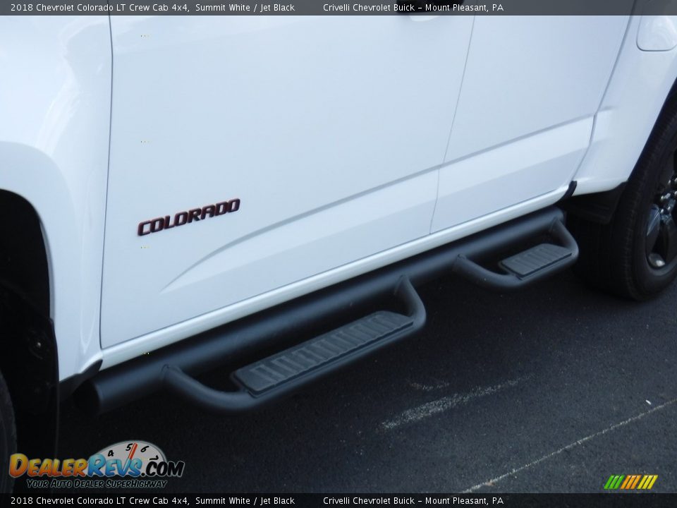 2018 Chevrolet Colorado LT Crew Cab 4x4 Summit White / Jet Black Photo #6