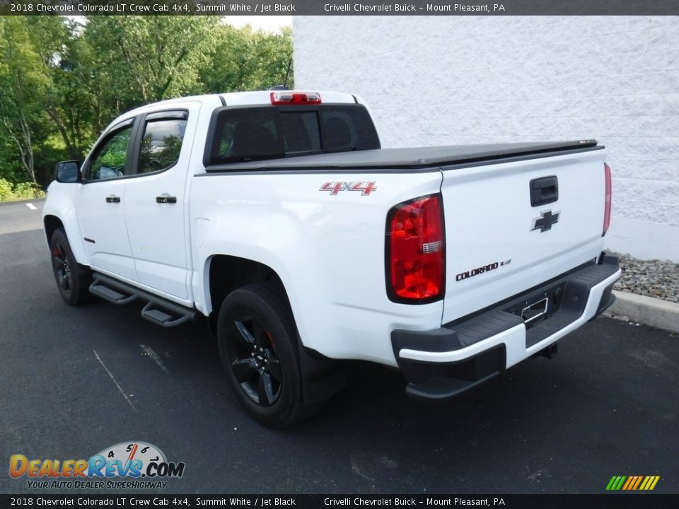 2018 Chevrolet Colorado LT Crew Cab 4x4 Summit White / Jet Black Photo #12