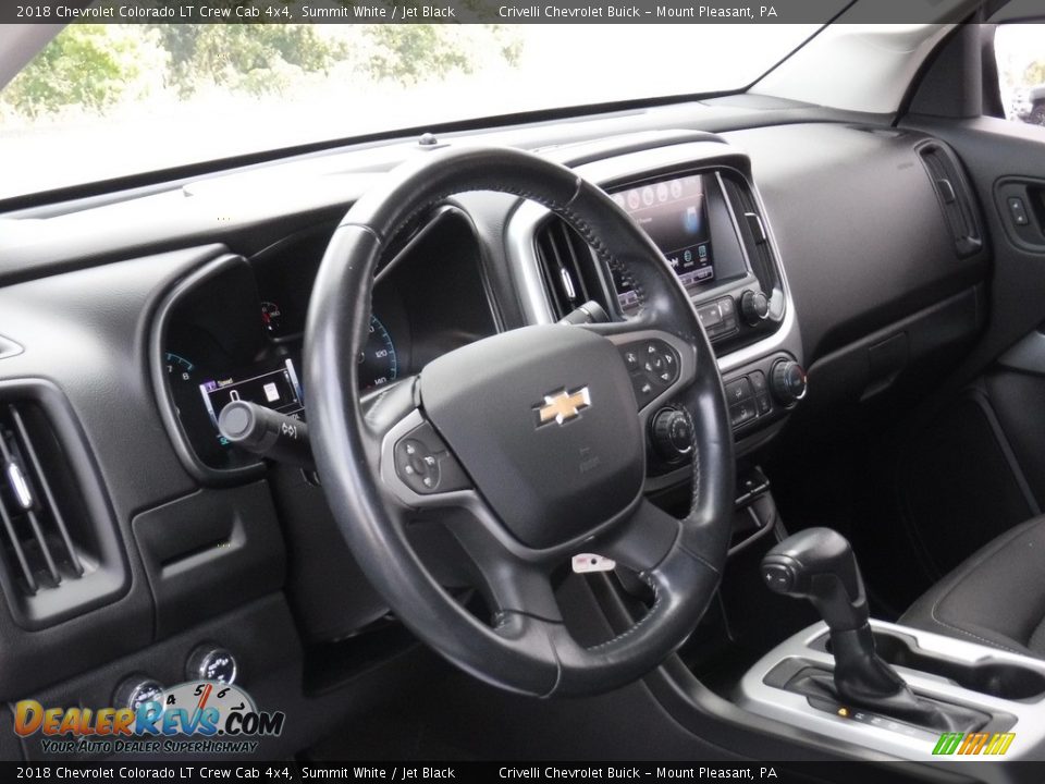 2018 Chevrolet Colorado LT Crew Cab 4x4 Summit White / Jet Black Photo #18