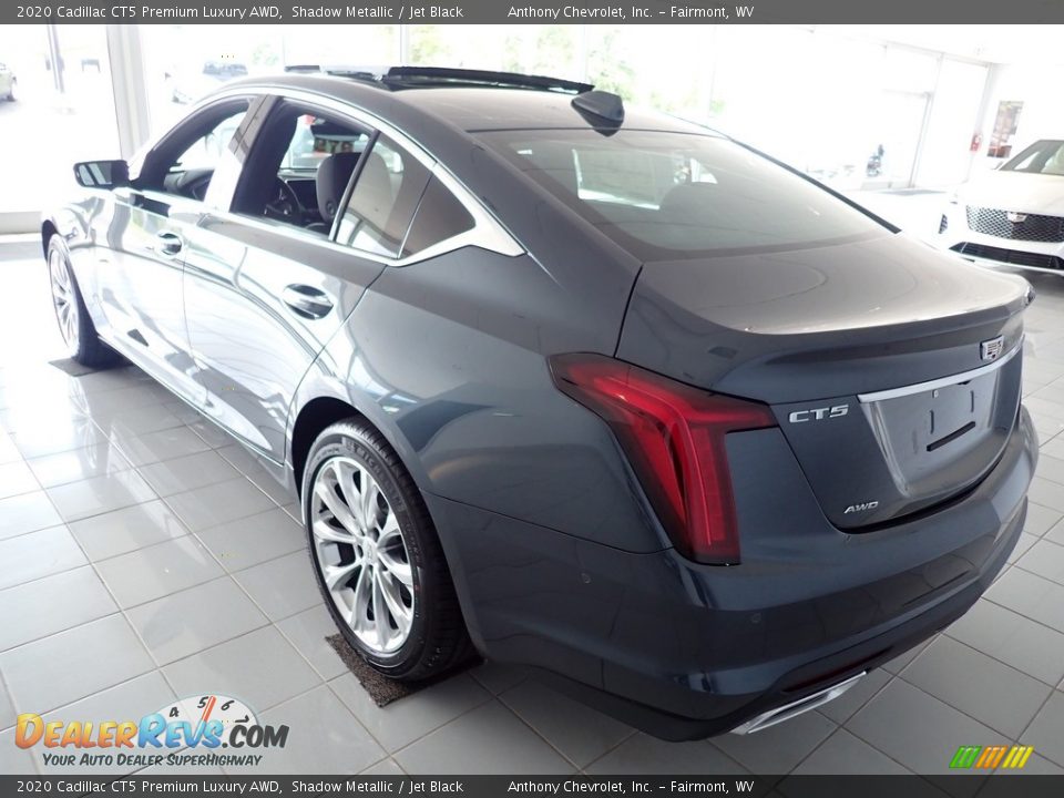 2020 Cadillac CT5 Premium Luxury AWD Shadow Metallic / Jet Black Photo #5