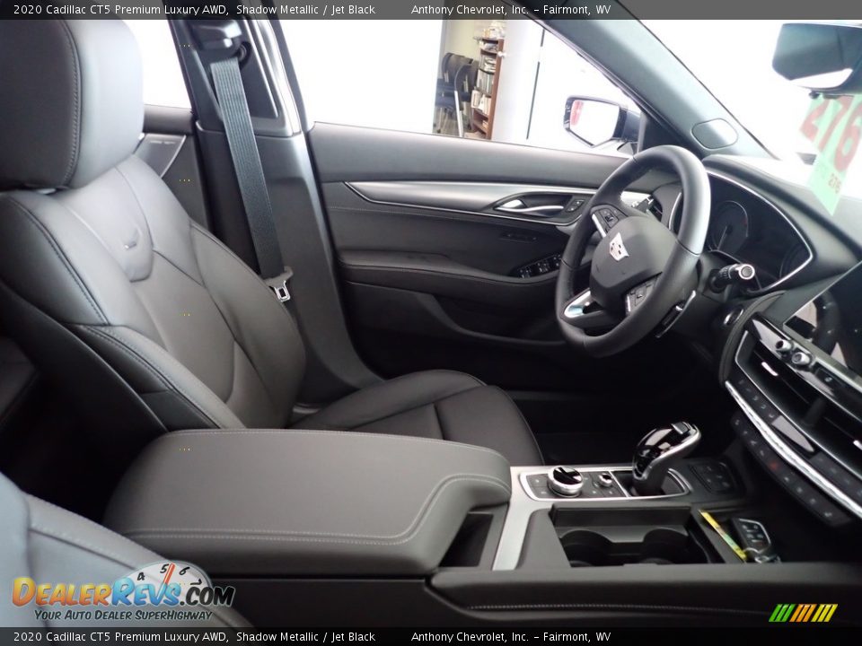 2020 Cadillac CT5 Premium Luxury AWD Shadow Metallic / Jet Black Photo #10