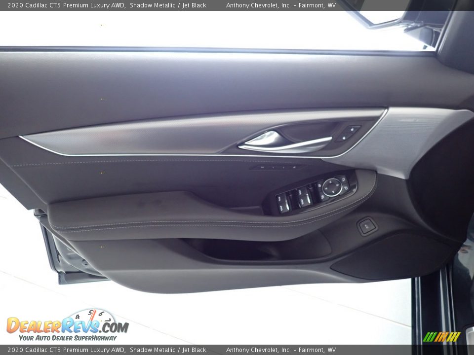 2020 Cadillac CT5 Premium Luxury AWD Shadow Metallic / Jet Black Photo #12