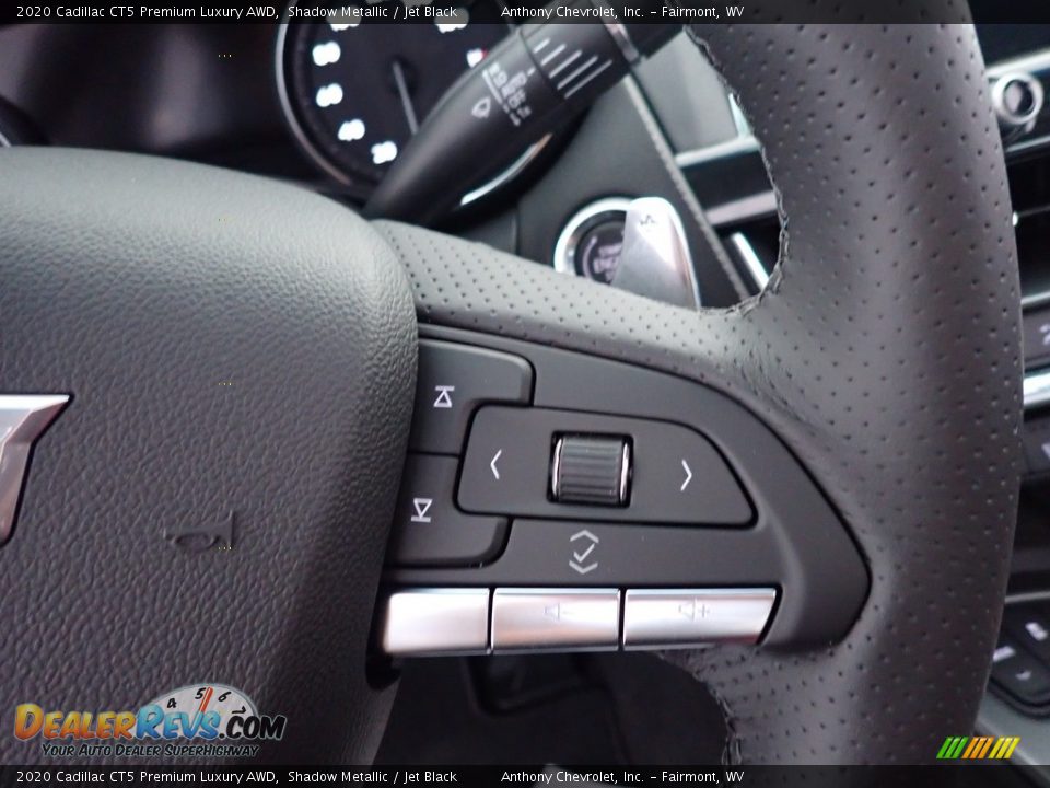 2020 Cadillac CT5 Premium Luxury AWD Shadow Metallic / Jet Black Photo #17