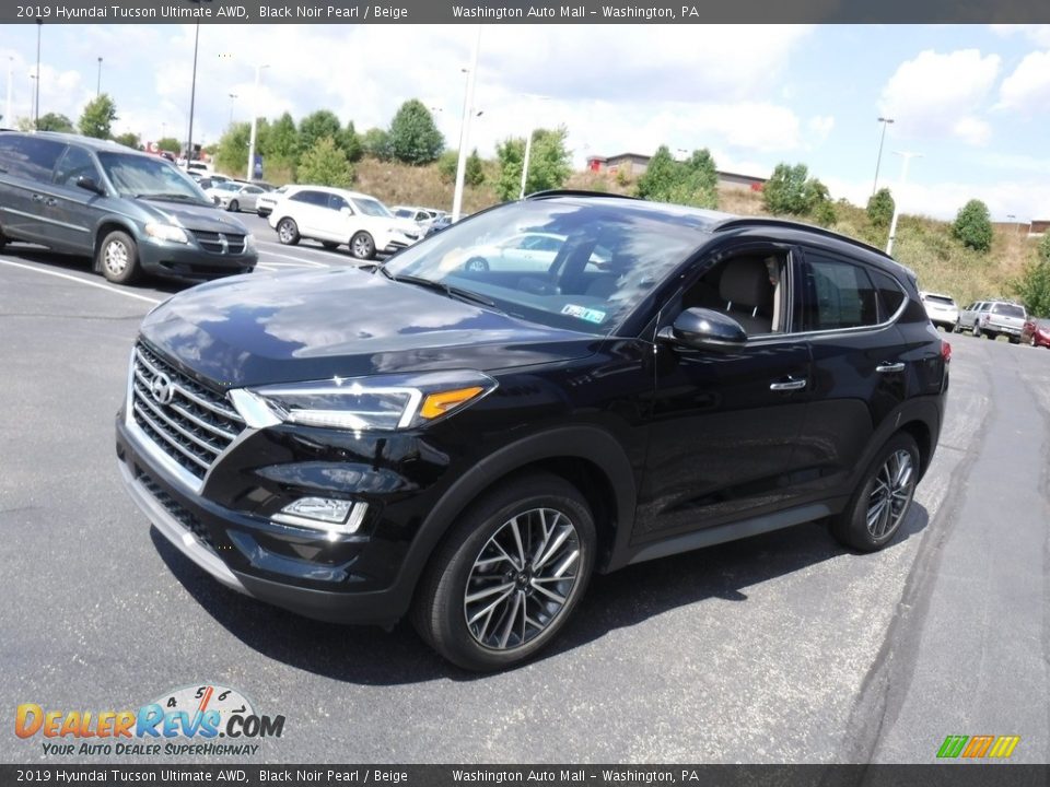 2019 Hyundai Tucson Ultimate AWD Black Noir Pearl / Beige Photo #6