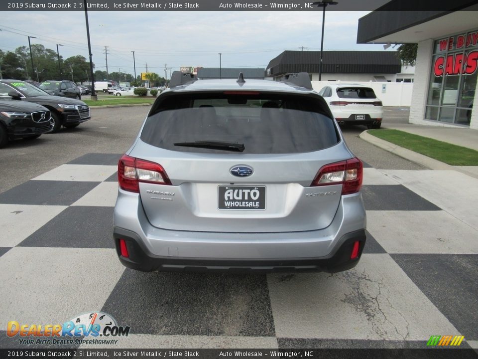 2019 Subaru Outback 2.5i Limited Ice Silver Metallic / Slate Black Photo #4