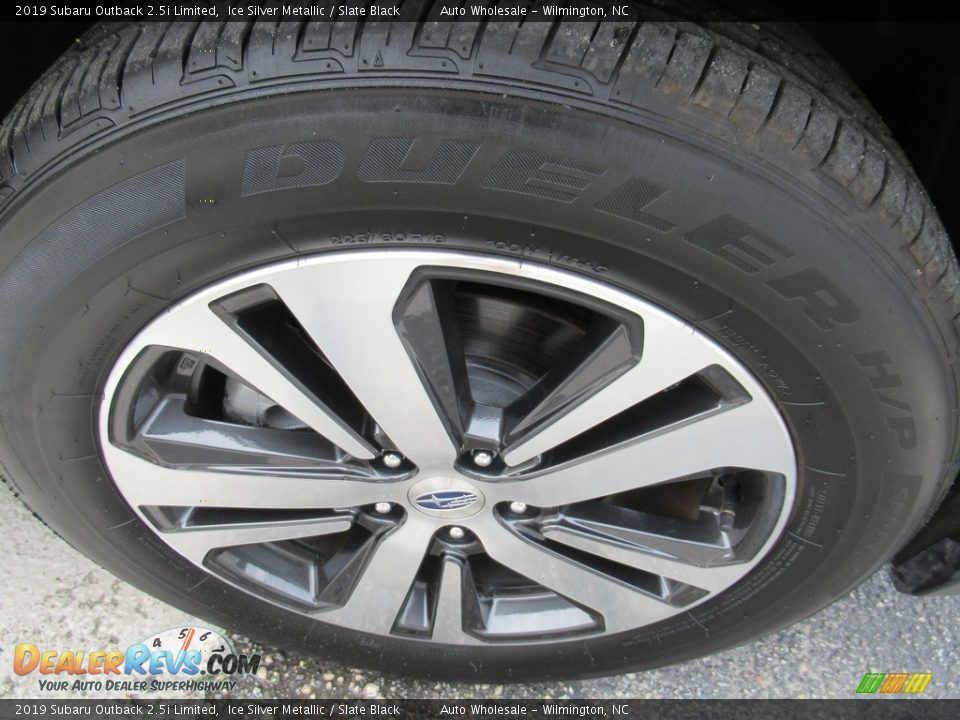 2019 Subaru Outback 2.5i Limited Ice Silver Metallic / Slate Black Photo #7