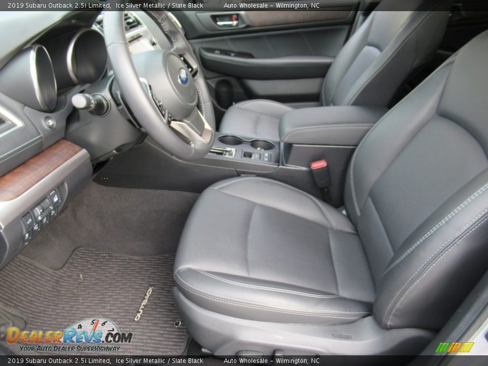 2019 Subaru Outback 2.5i Limited Ice Silver Metallic / Slate Black Photo #10