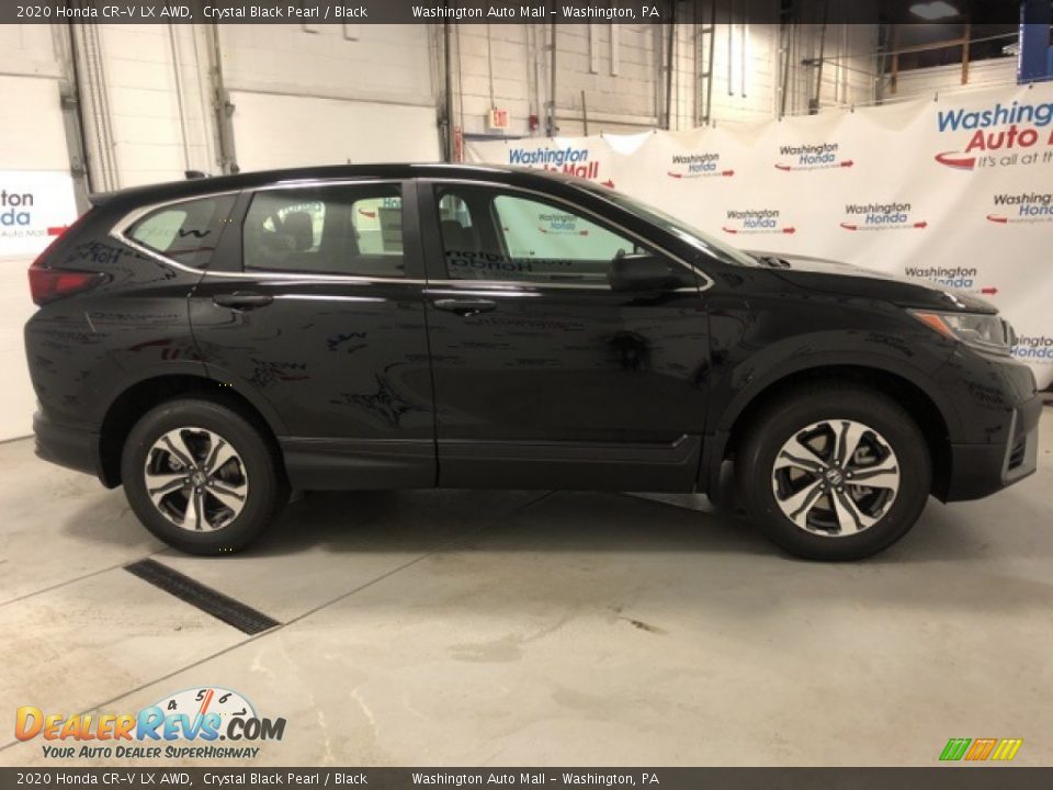 2020 Honda CR-V LX AWD Crystal Black Pearl / Black Photo #3