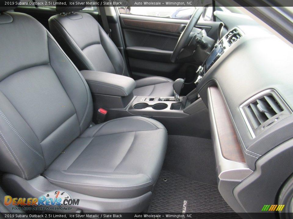2019 Subaru Outback 2.5i Limited Ice Silver Metallic / Slate Black Photo #12