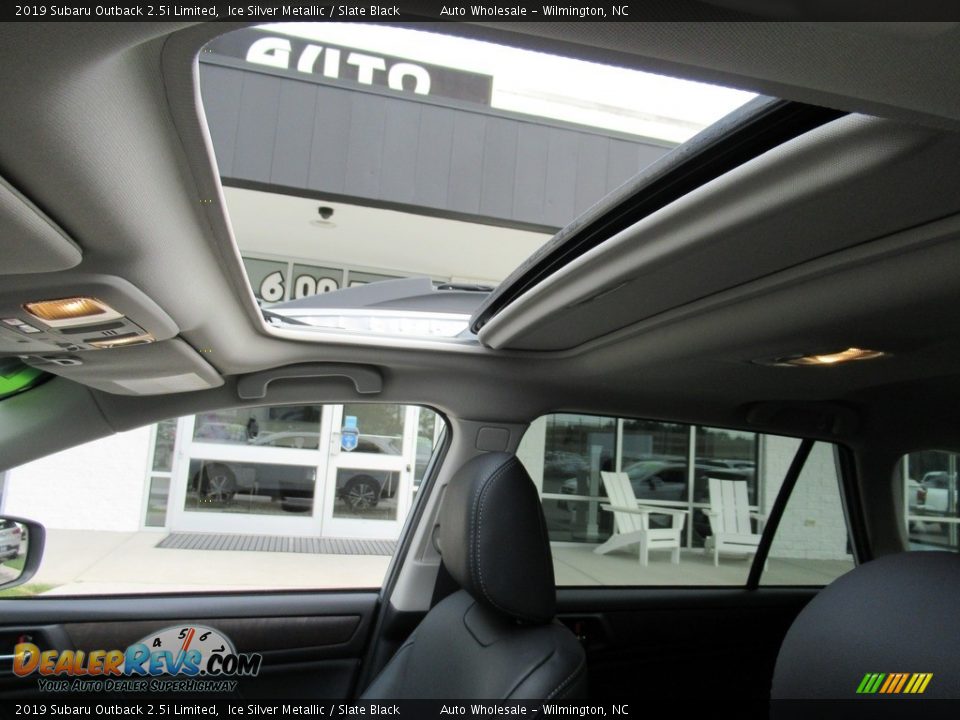 2019 Subaru Outback 2.5i Limited Ice Silver Metallic / Slate Black Photo #14