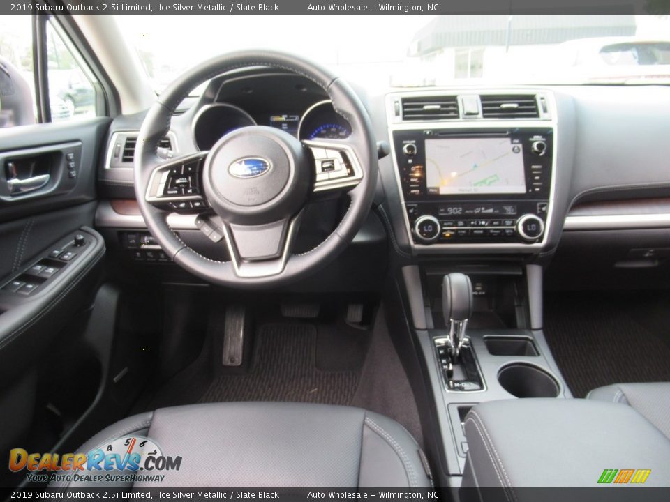 2019 Subaru Outback 2.5i Limited Ice Silver Metallic / Slate Black Photo #15