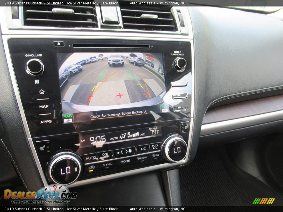 2019 Subaru Outback 2.5i Limited Ice Silver Metallic / Slate Black Photo #18
