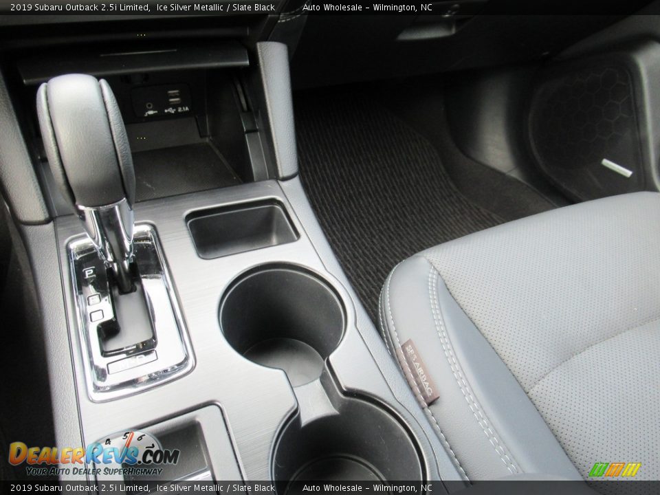 2019 Subaru Outback 2.5i Limited Ice Silver Metallic / Slate Black Photo #19