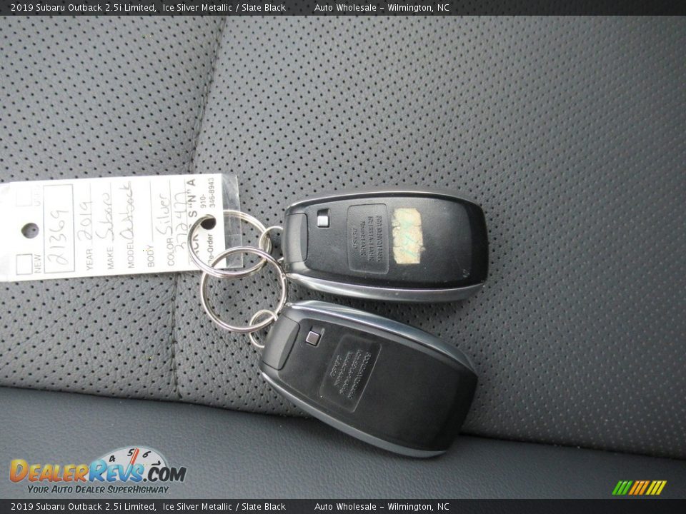 2019 Subaru Outback 2.5i Limited Ice Silver Metallic / Slate Black Photo #20