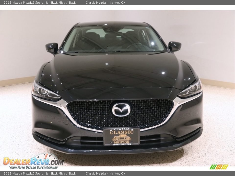 2018 Mazda Mazda6 Sport Jet Black Mica / Black Photo #2