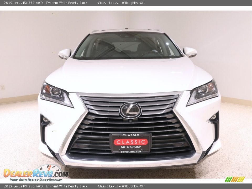 2019 Lexus RX 350 AWD Eminent White Pearl / Black Photo #2