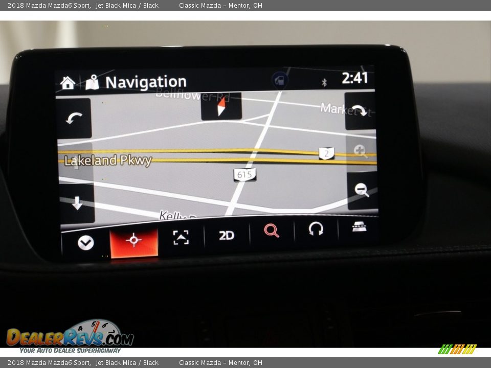 2018 Mazda Mazda6 Sport Jet Black Mica / Black Photo #13