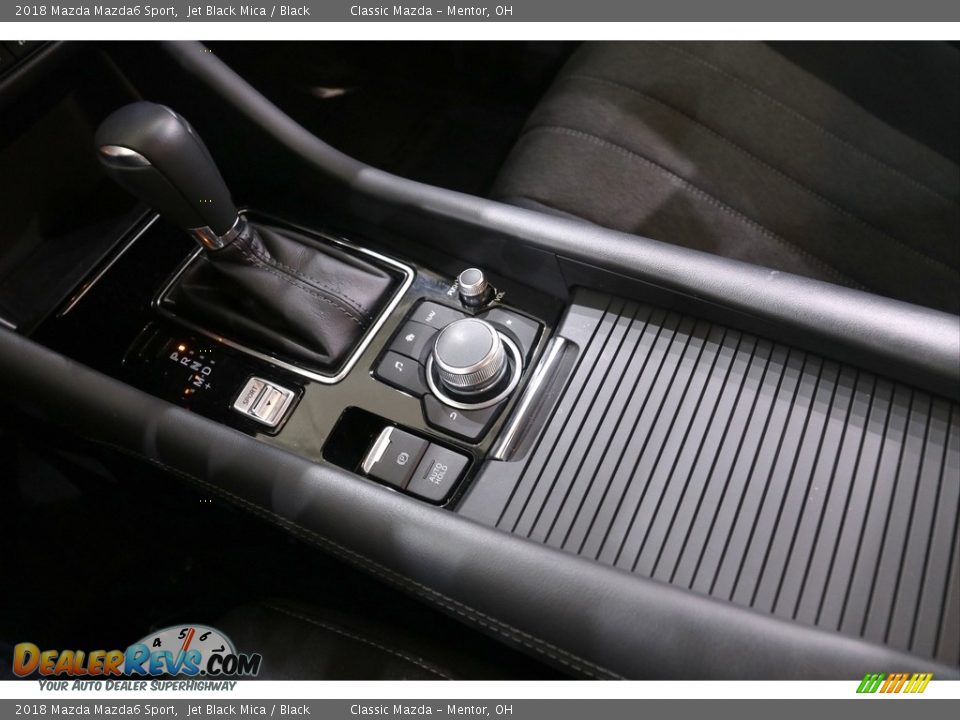 2018 Mazda Mazda6 Sport Jet Black Mica / Black Photo #15