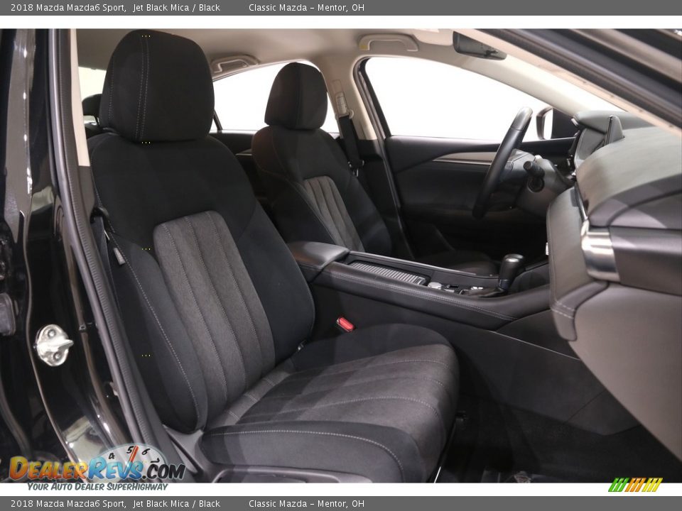 2018 Mazda Mazda6 Sport Jet Black Mica / Black Photo #17