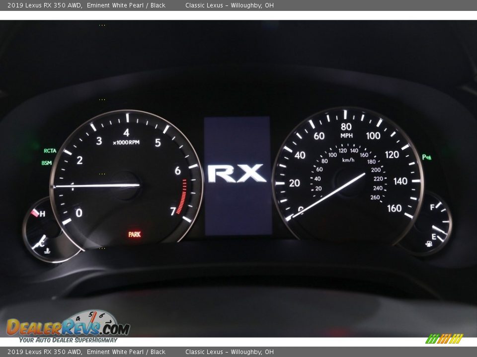 2019 Lexus RX 350 AWD Eminent White Pearl / Black Photo #11
