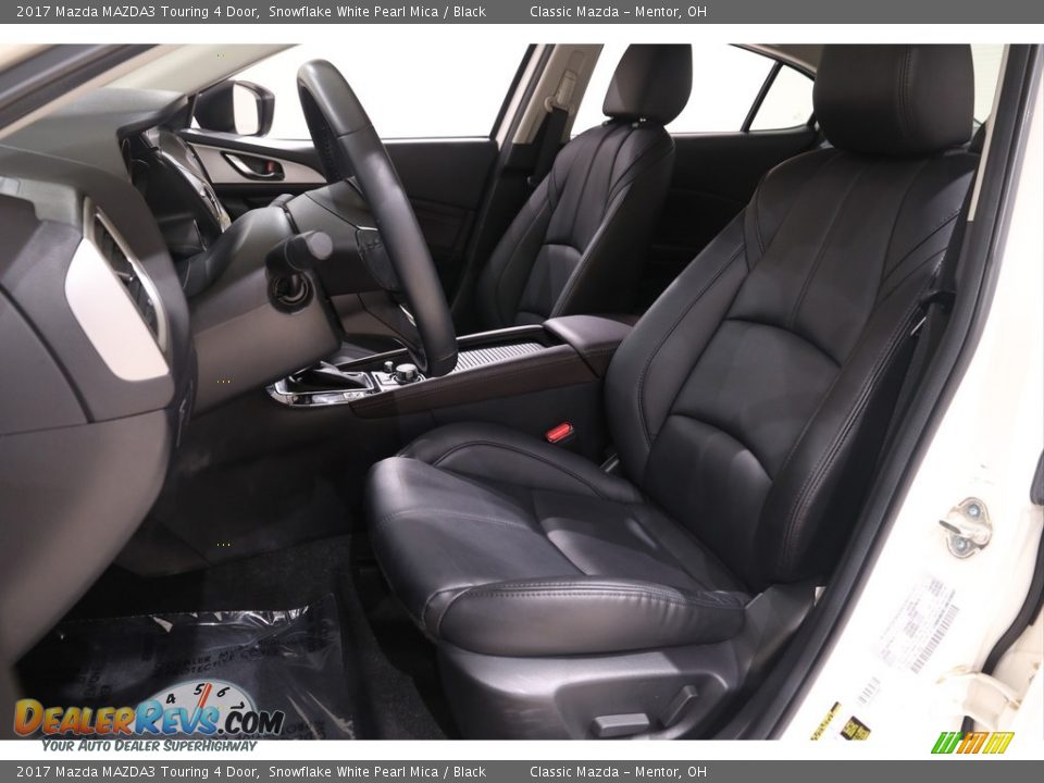 2017 Mazda MAZDA3 Touring 4 Door Snowflake White Pearl Mica / Black Photo #5