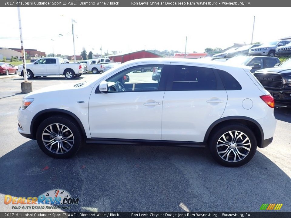 Diamond White 2017 Mitsubishi Outlander Sport ES AWC Photo #3