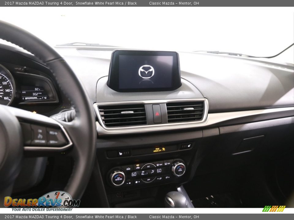 2017 Mazda MAZDA3 Touring 4 Door Snowflake White Pearl Mica / Black Photo #9