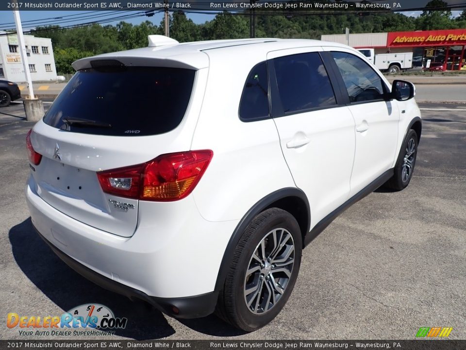 Diamond White 2017 Mitsubishi Outlander Sport ES AWC Photo #6