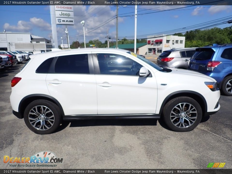 Diamond White 2017 Mitsubishi Outlander Sport ES AWC Photo #7