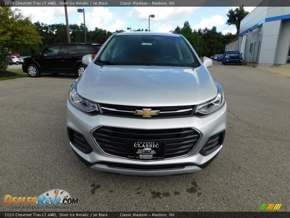 2020 Chevrolet Trax LT AWD Silver Ice Metallic / Jet Black Photo #4