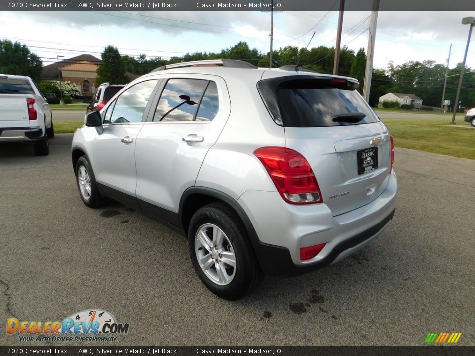 2020 Chevrolet Trax LT AWD Silver Ice Metallic / Jet Black Photo #7