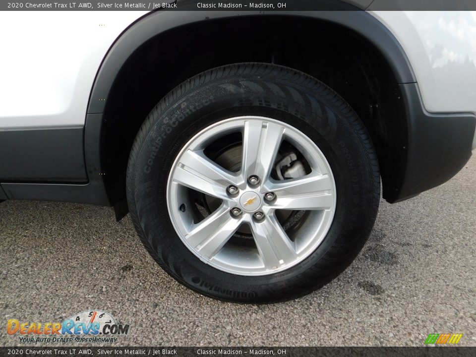 2020 Chevrolet Trax LT AWD Silver Ice Metallic / Jet Black Photo #9