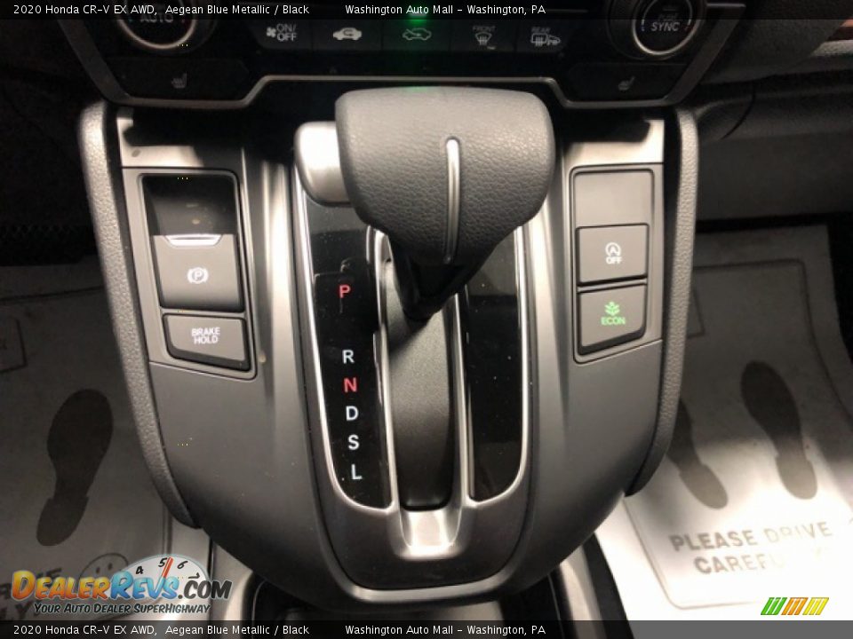 2020 Honda CR-V EX AWD Aegean Blue Metallic / Black Photo #14