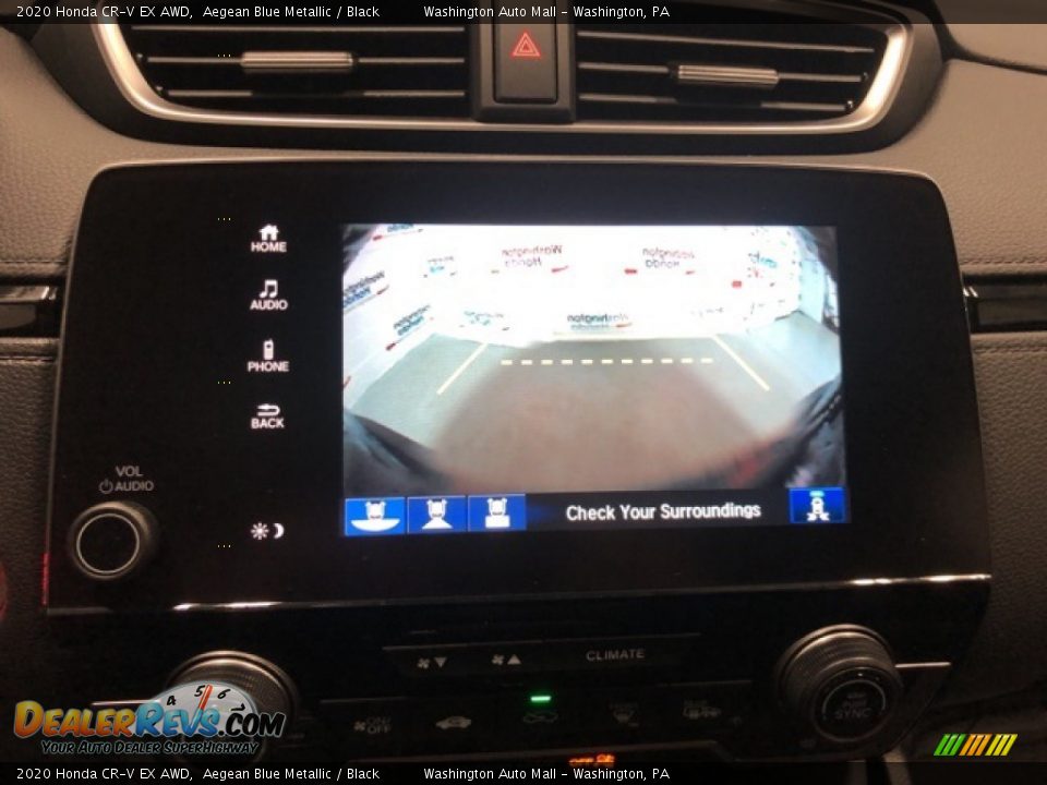 2020 Honda CR-V EX AWD Aegean Blue Metallic / Black Photo #16