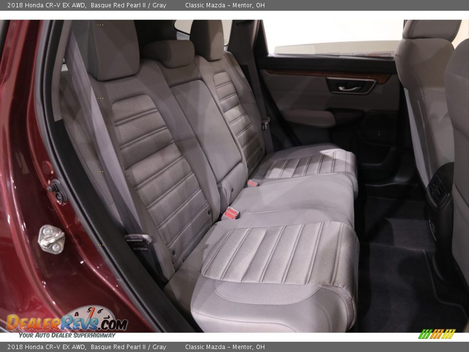 2018 Honda CR-V EX AWD Basque Red Pearl II / Gray Photo #24