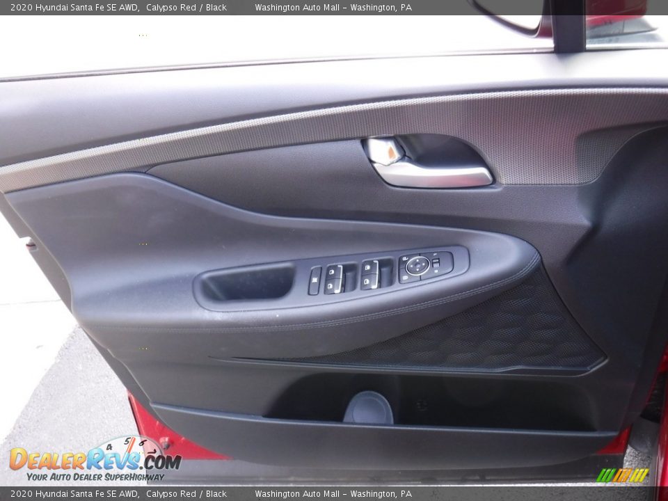 2020 Hyundai Santa Fe SE AWD Calypso Red / Black Photo #10