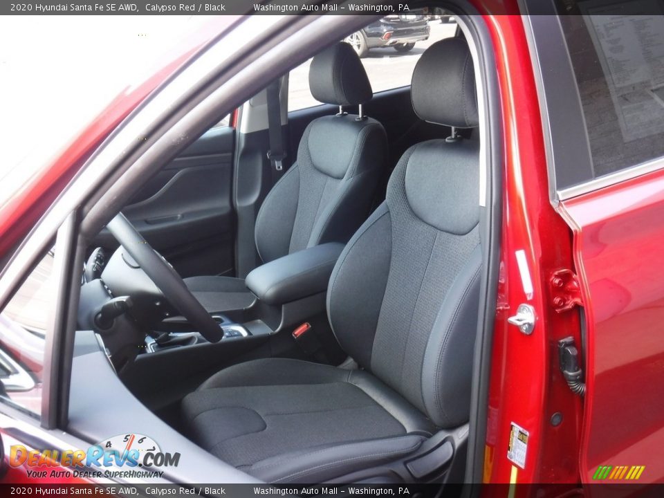 2020 Hyundai Santa Fe SE AWD Calypso Red / Black Photo #12