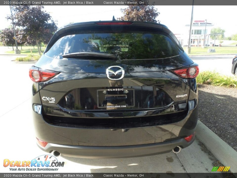 2020 Mazda CX-5 Grand Touring AWD Jet Black Mica / Black Photo #6